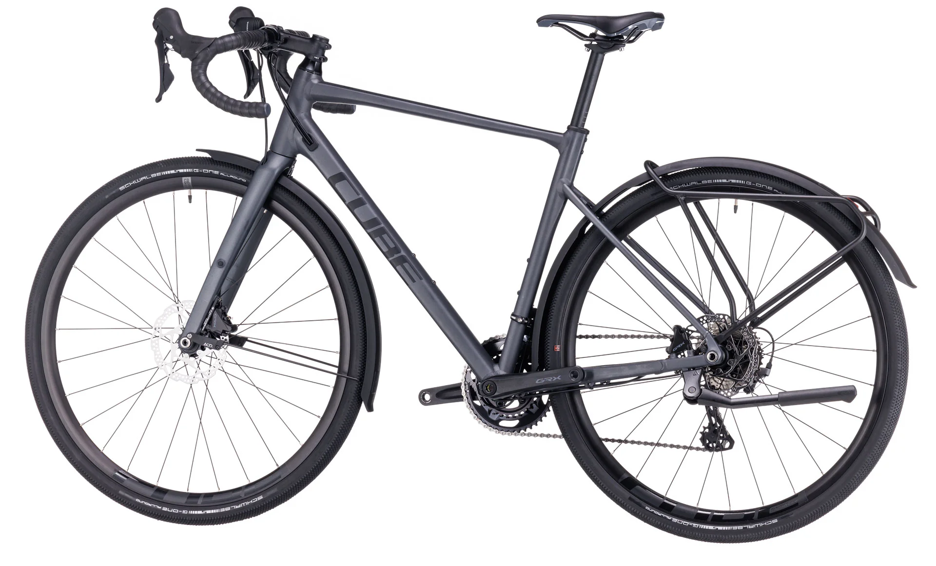 Cube Bicicleta Gravel Nuroad Race FE Grey´n´black - Image 4