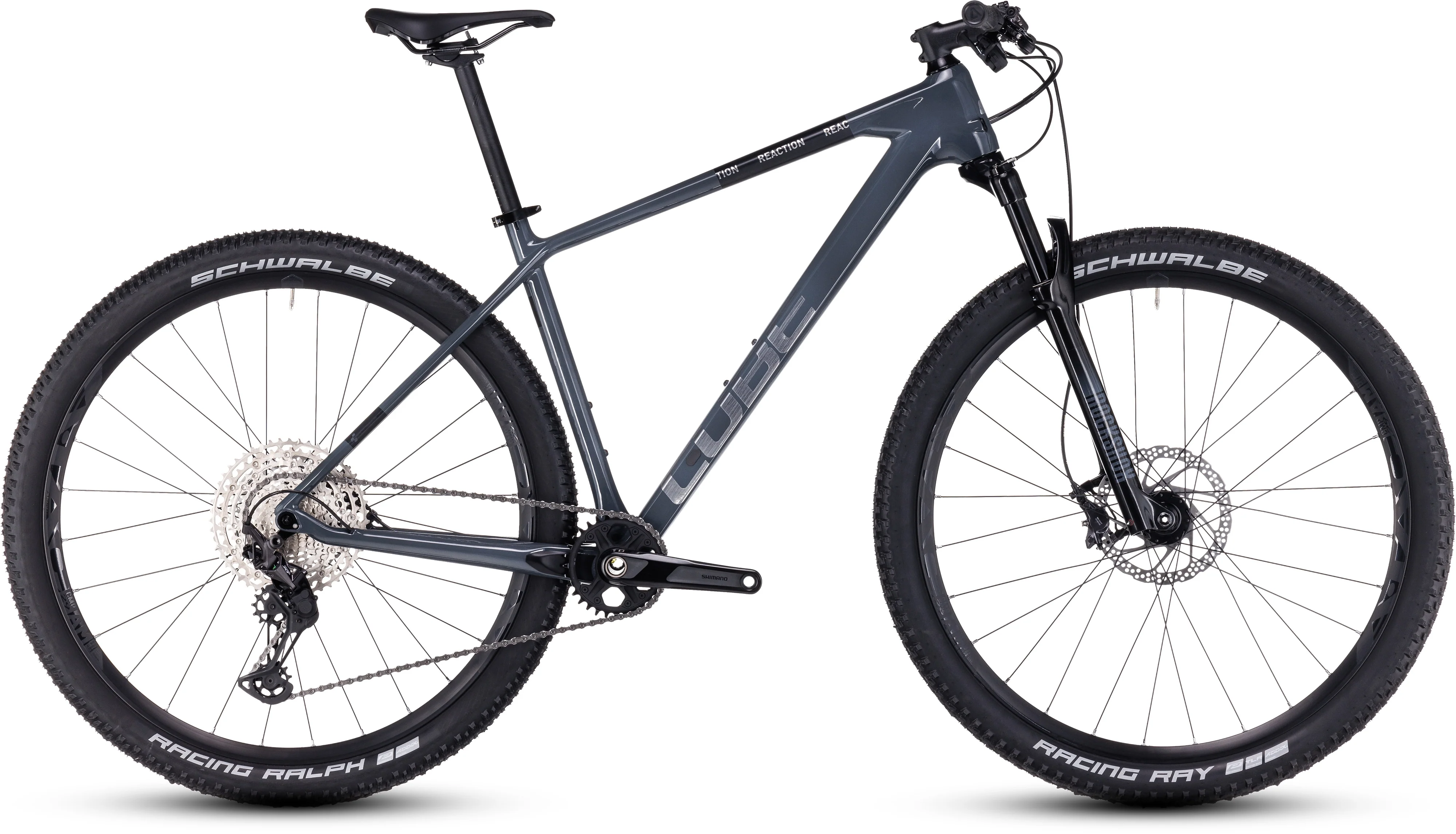 Cube Bicicleta Mountain Bike Reaction C:62 Pro Aro 29 Gris Metálico