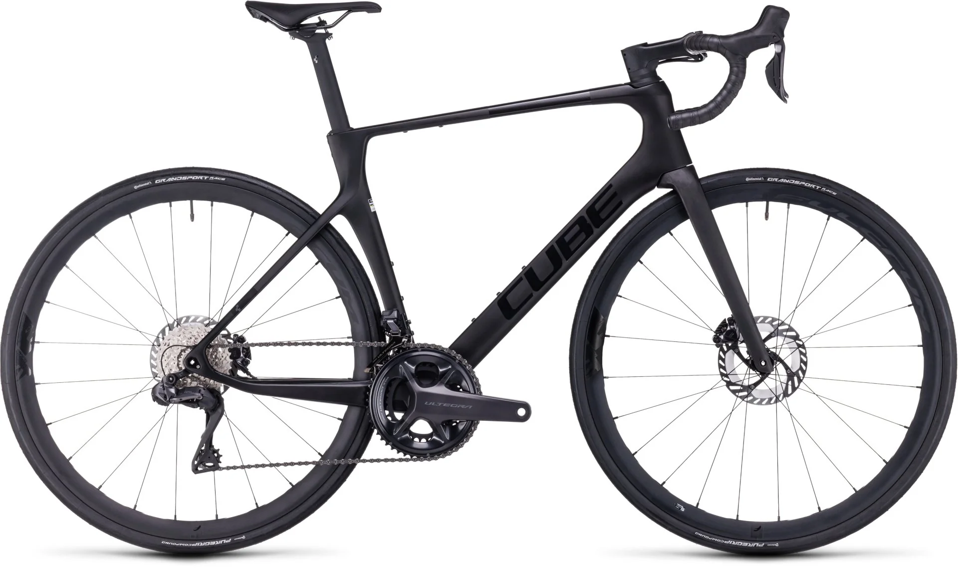 Bicicleta Ruta Cube Agree C:62 Race Carbon Negro 700c