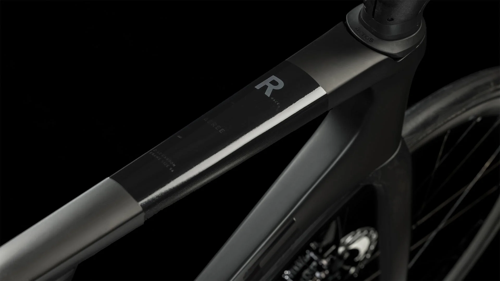 Bicicleta Ruta Cube Agree C:62 Race Carbon Negro 700c - Image 3