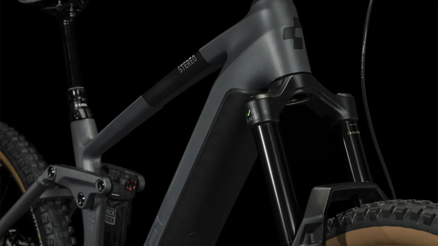 Bicicleta Eléctrica Stereo Hybrid 160 HPC Race 750 Aro 27.5 Gris - Image 6