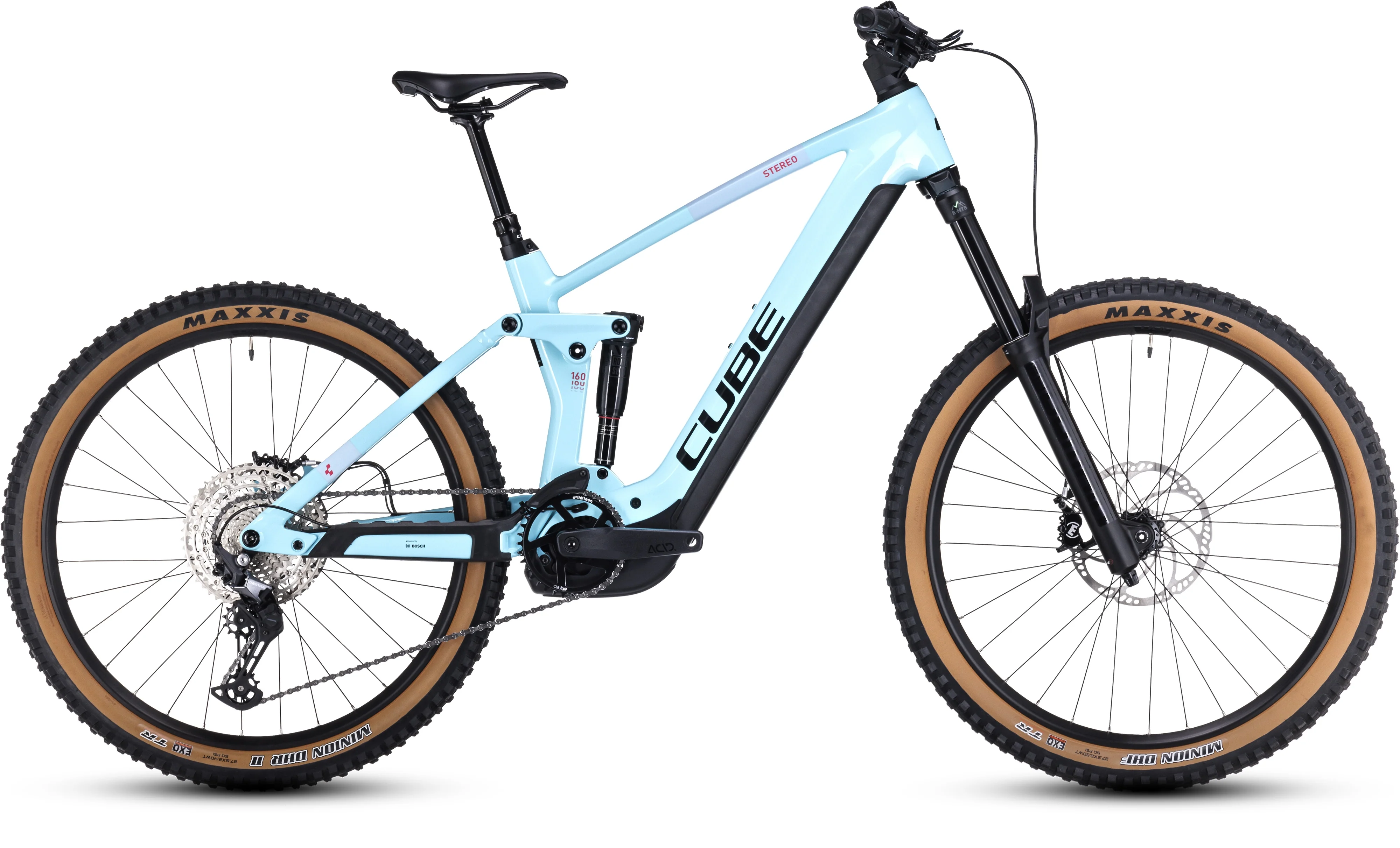 Cube Bicicleta Stereo Hybrid 160 HPC Race 750 27.5 iceblue´n´black