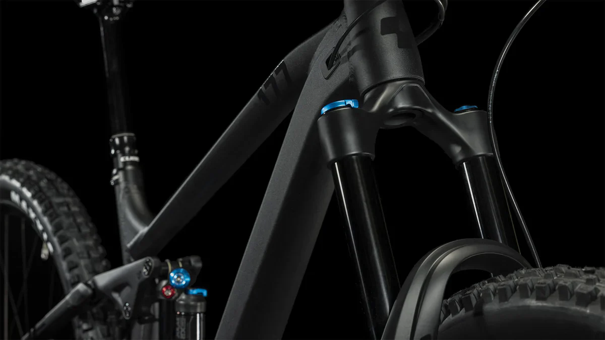 Cube Bicicleta Mountain Bike Enduro Stereo ONE77 Pro Aro 29 Negro Anodized - Image 4