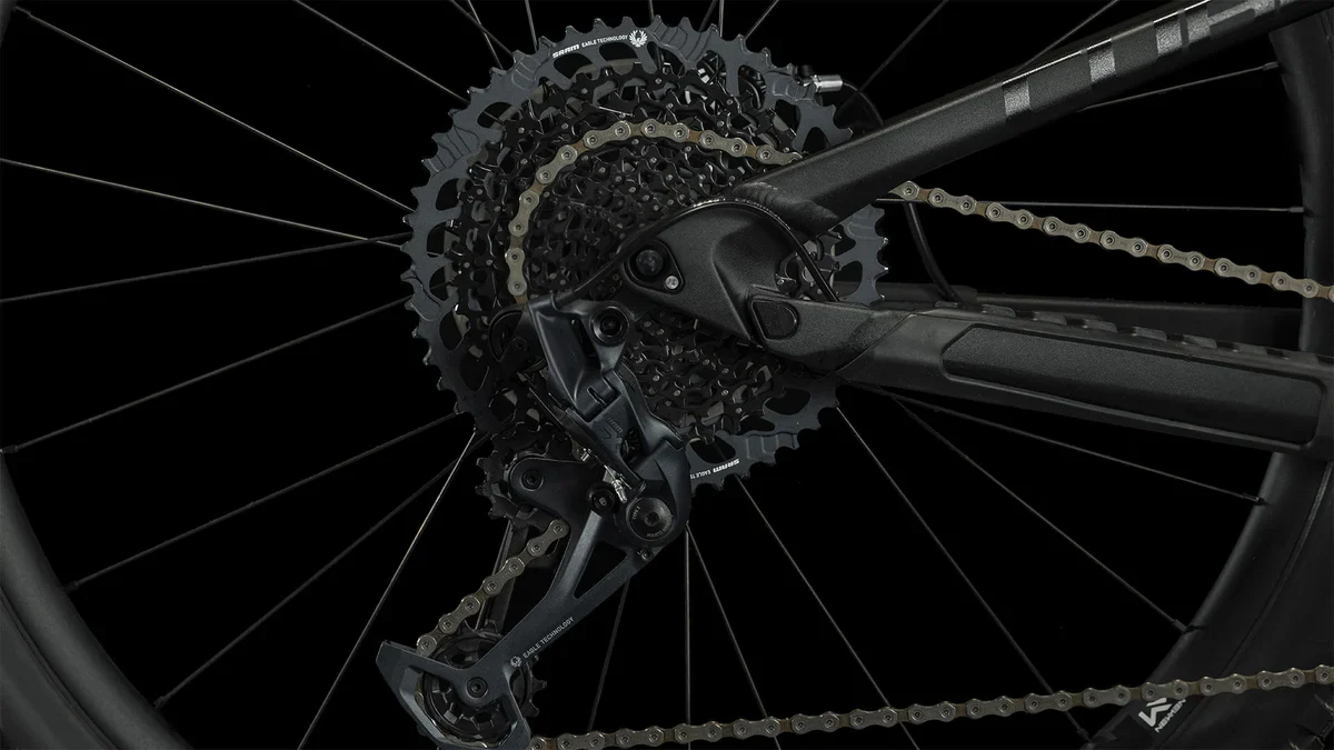 Cube Bicicleta Mountain Bike Enduro Stereo ONE77 Pro Aro 29 Negro Anodized - Image 7