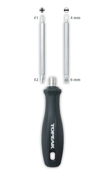 Destornillador Quad Driver 4 Puntas Topeak