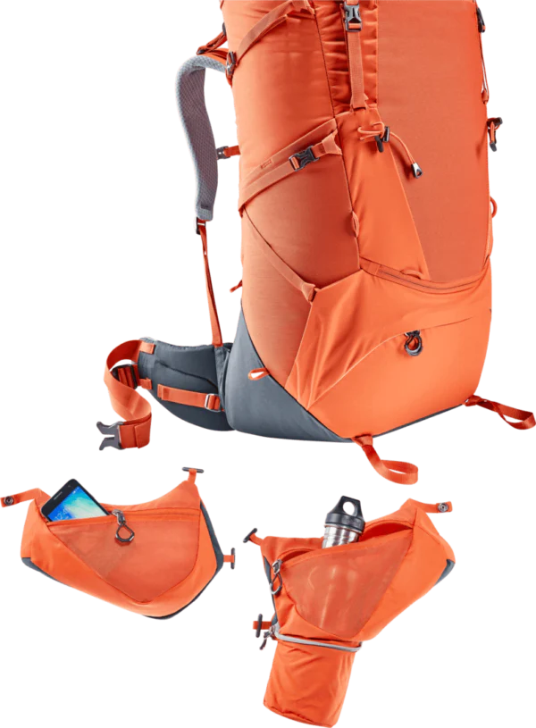 Deuter Mochila Aircontact Core 65 + 10 Sl Paprika-Graphite - Image 9
