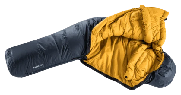 Deuter Saco De Dormir Astro 500 / Zip Left Ink-Curry - Image 2