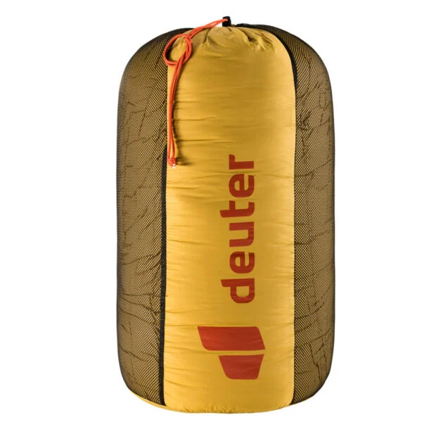 Deuter Saco De Dormir Astro Pro 1000 El / Zip Left Turmeric-Redwood - Image 5