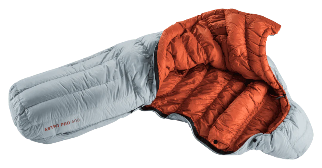 Deuter Saco De Dormir Astro Pro 400 El / Zip Left Tin-Paprika - Image 2