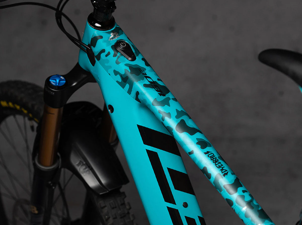 Dyedbro Protector Cuadro Bicicleta Pro Full E-Bike Camo