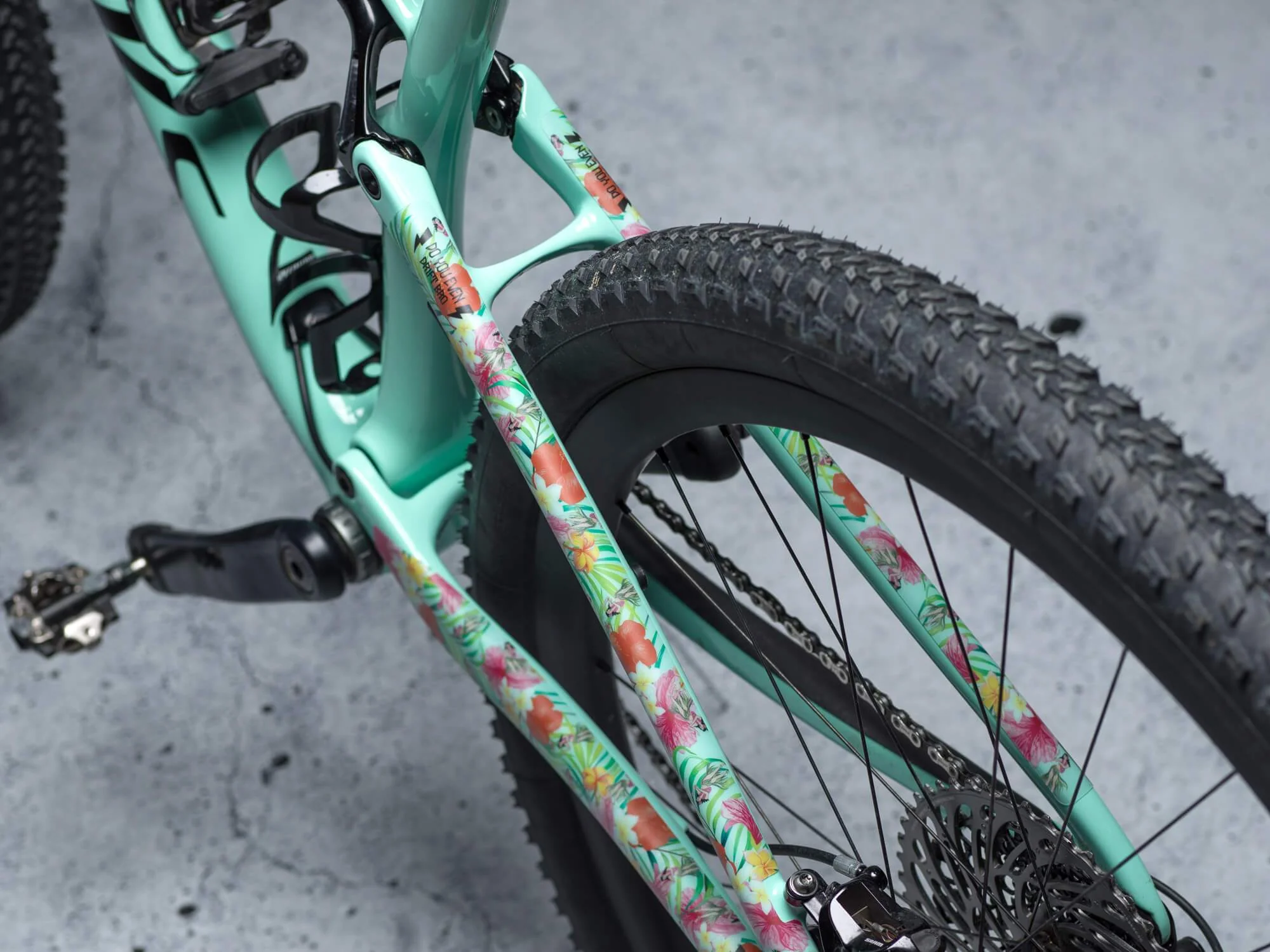 Dyedbro Protector Cuadro Bicicleta Pro Full Hawaii - Image 3