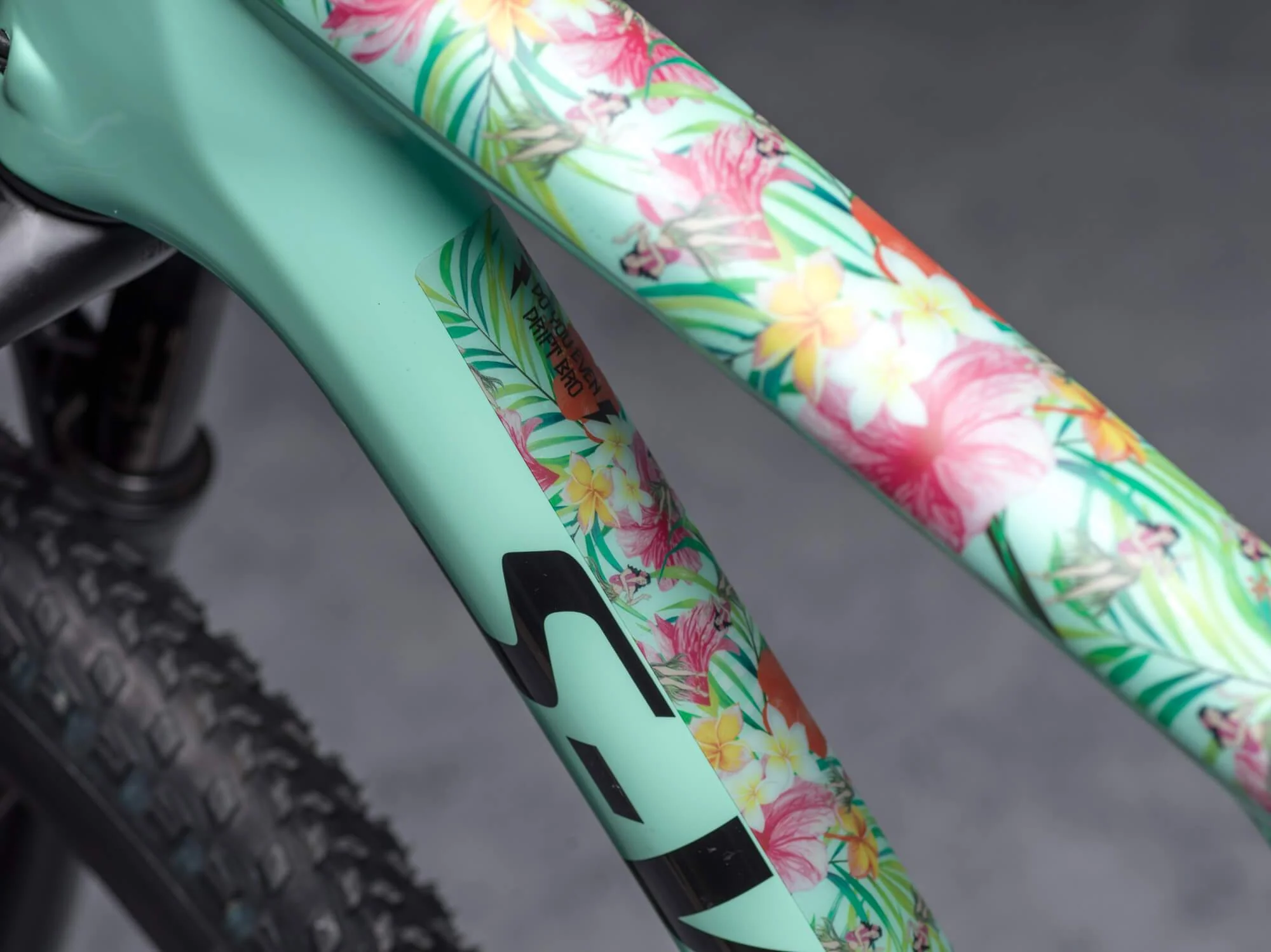 Dyedbro Protector Cuadro Bicicleta Pro Full Hawaii - Image 4