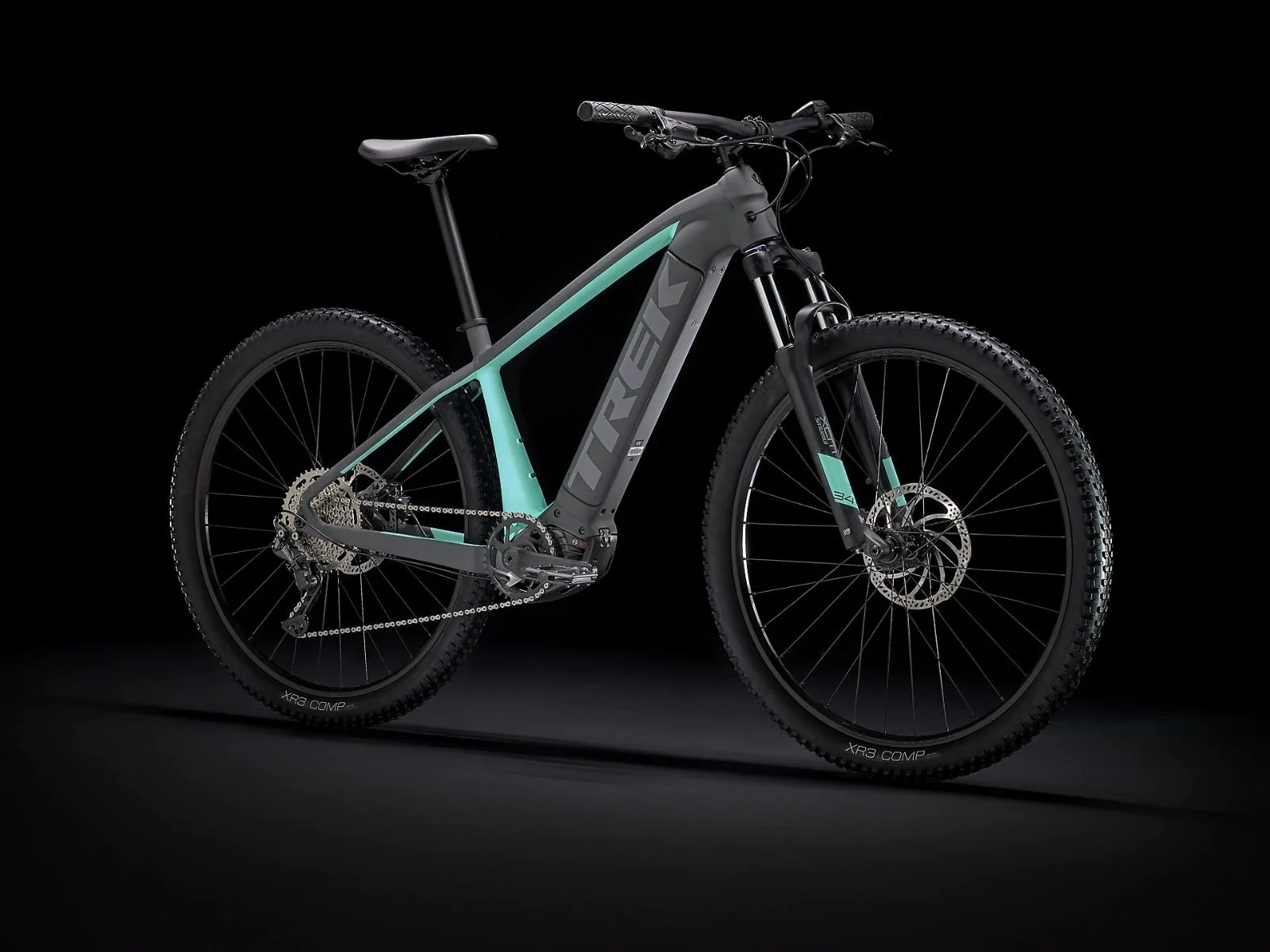 E-Bike MTB Trek PowerFly 4 Gris/Verde 3ra Gen - Image 2