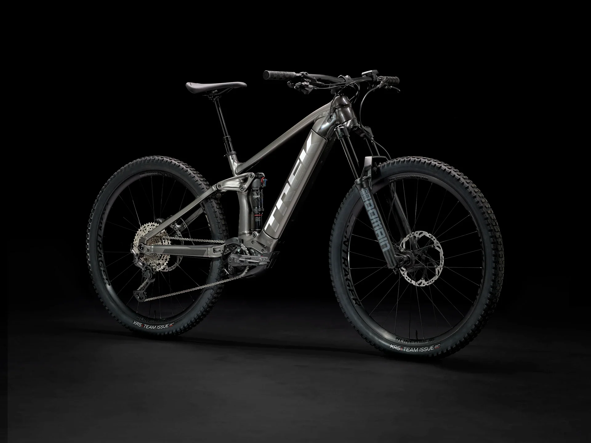 E-Bike MTB Trek Rail 7 Gris Negro 2da Gen - Image 2