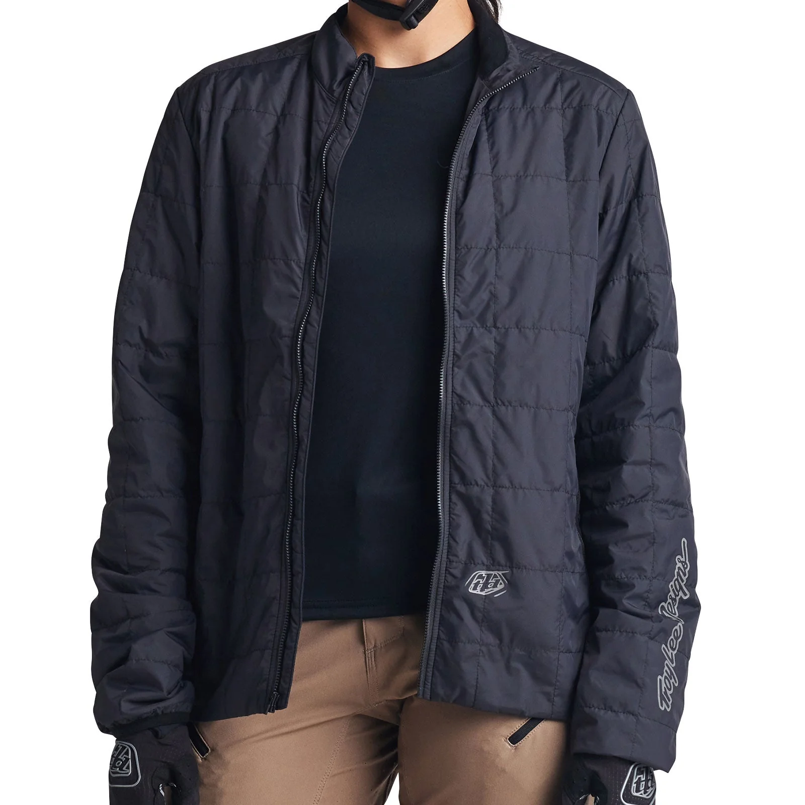Troy Lee Designs Chaqueta de Bicicleta Crestline - Mono Carbon - Image 11
