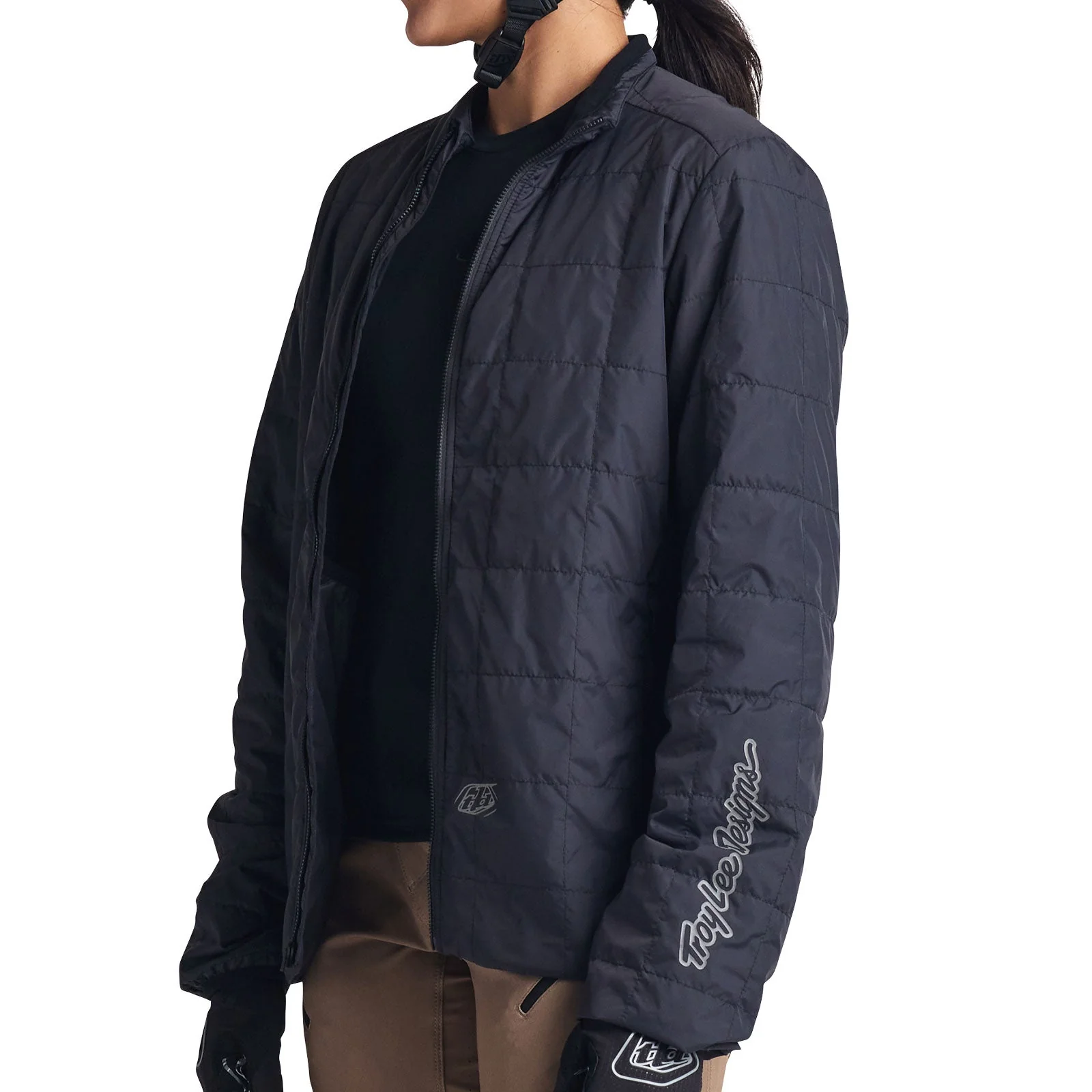 Troy Lee Designs Chaqueta de Bicicleta Crestline - Mono Carbon - Image 13