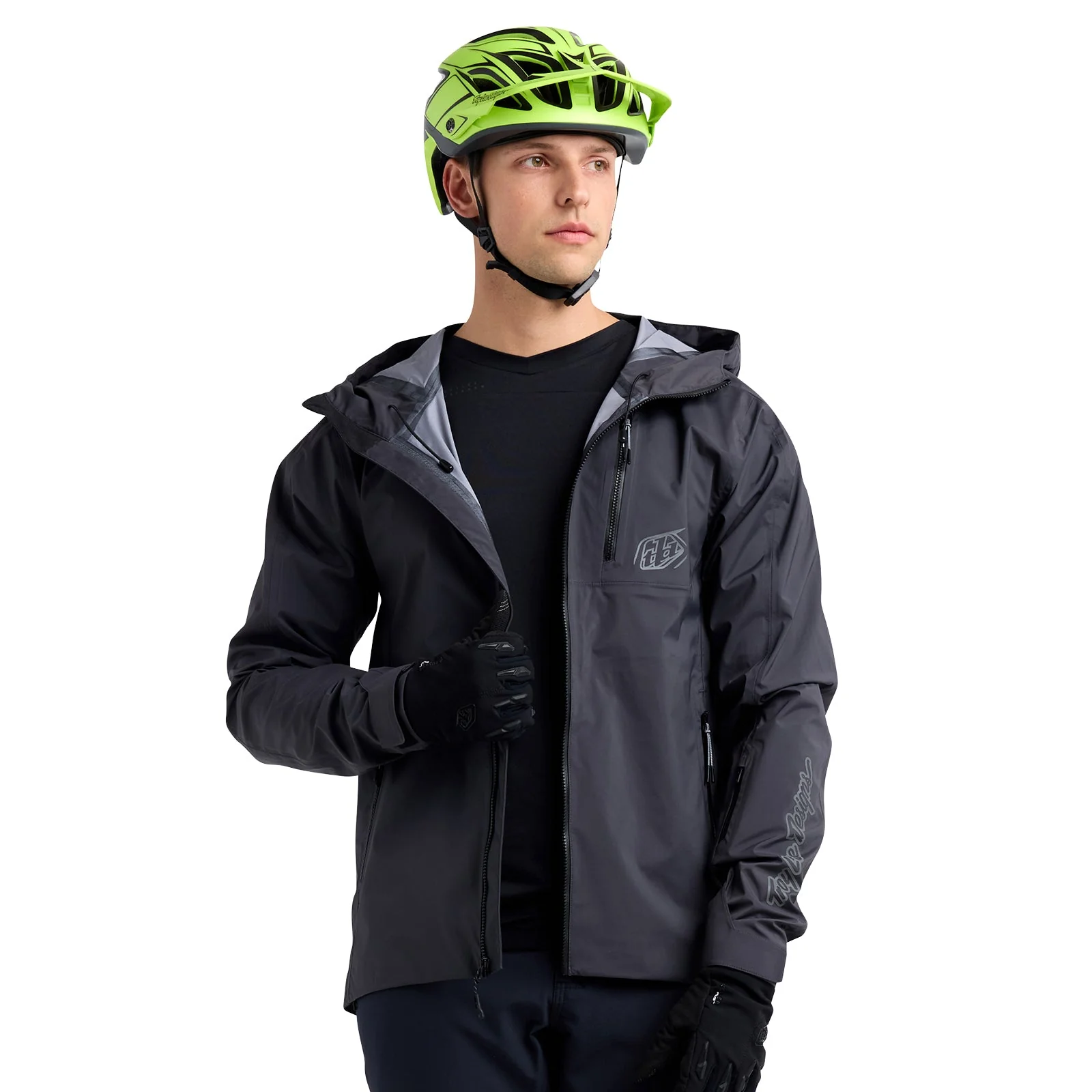 Troy Lee Designs Chaqueta de Bicicleta Resist Mono Carbon - Image 6