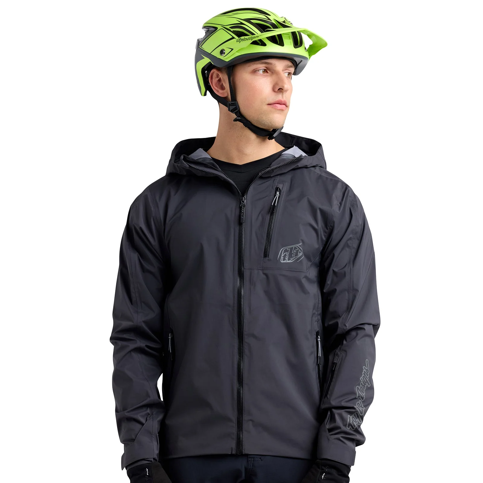 Troy Lee Designs Chaqueta de Bicicleta Resist Mono Carbon - Image 8