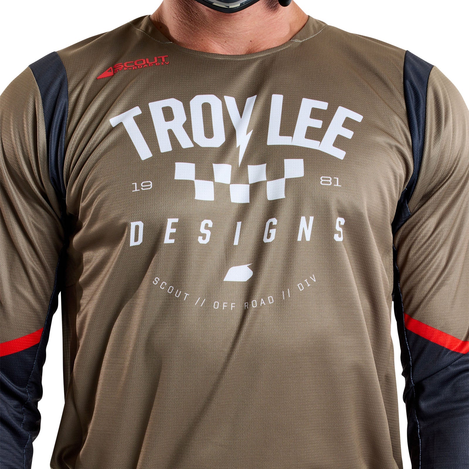 Troy Lee Designs Polera de Moto Scout GP Ripper Tarmac - Image 11