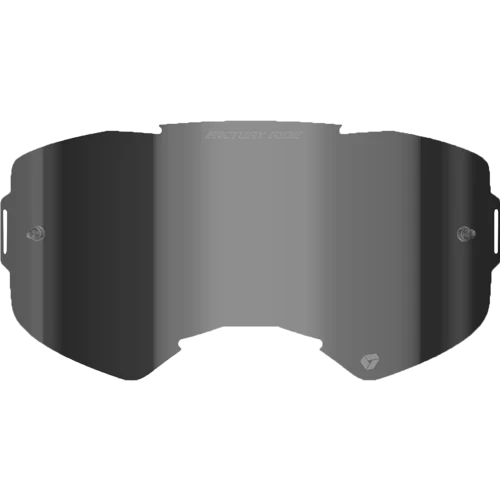 Factory Ride Mx Single Lens Smoke/Silver