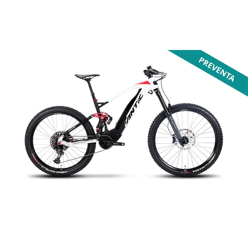 Fantic Bicicleta Eléctrica XEF 1.9 Race Blanco/Rojo