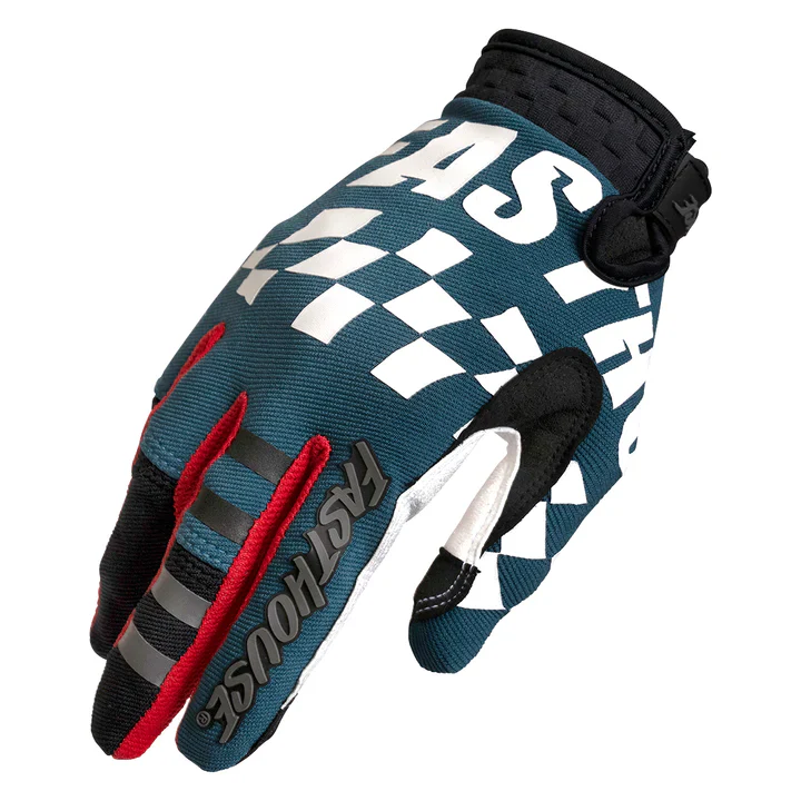 Fasthouse Guante Niño Speed Style Velocity Indigo