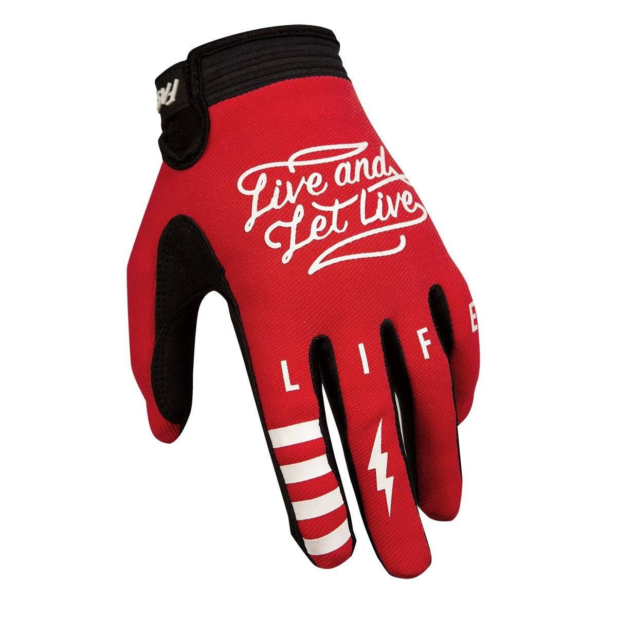 Fasthouse - Guante Speed Badco Red - Image 2