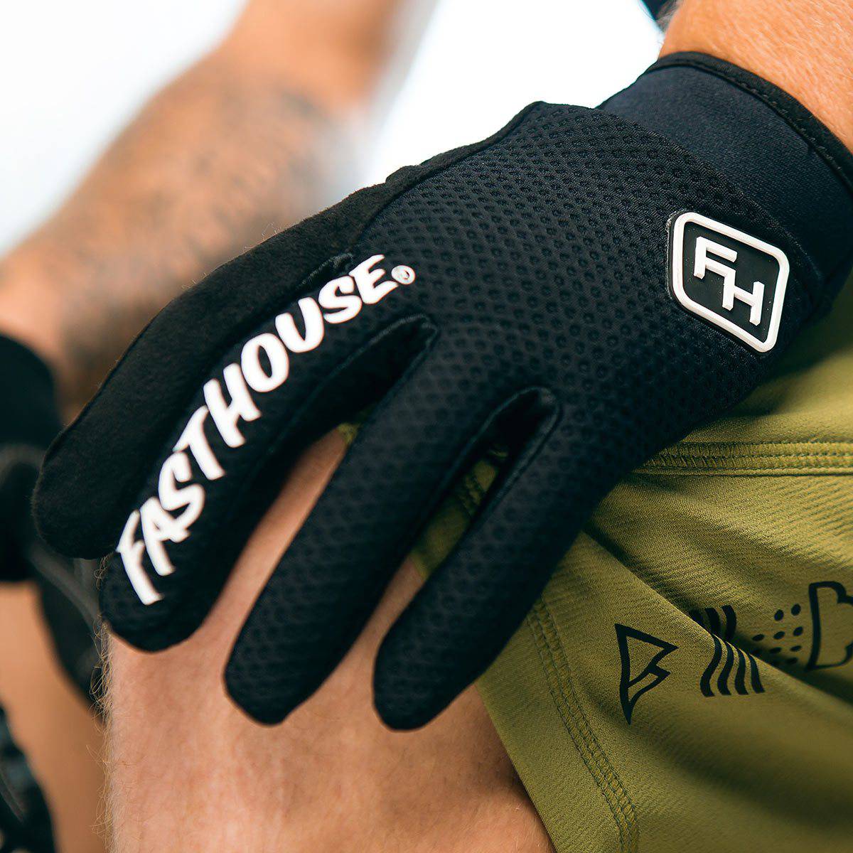 Fasthouse - Guantes Crossline Black - Image 2