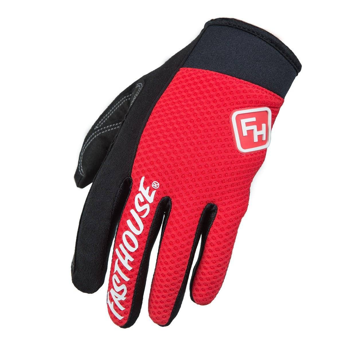 Fasthouse - Guantes Crossline Red - Image 2