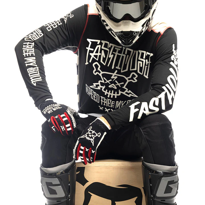 Fasthouse Jersey GrindHouse Akuma Black - Image 5