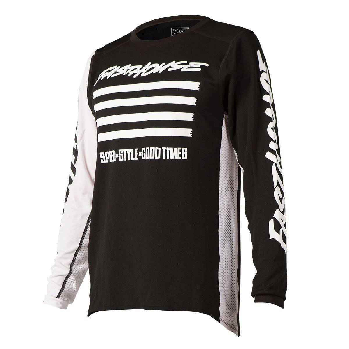Fasthouse - Polera Bicicleta Slash Black