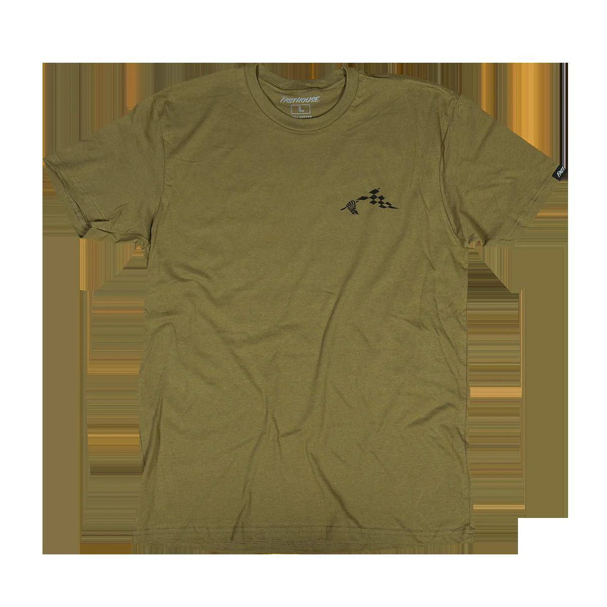 Fasthouse - Polera de Vestir Bones Olive