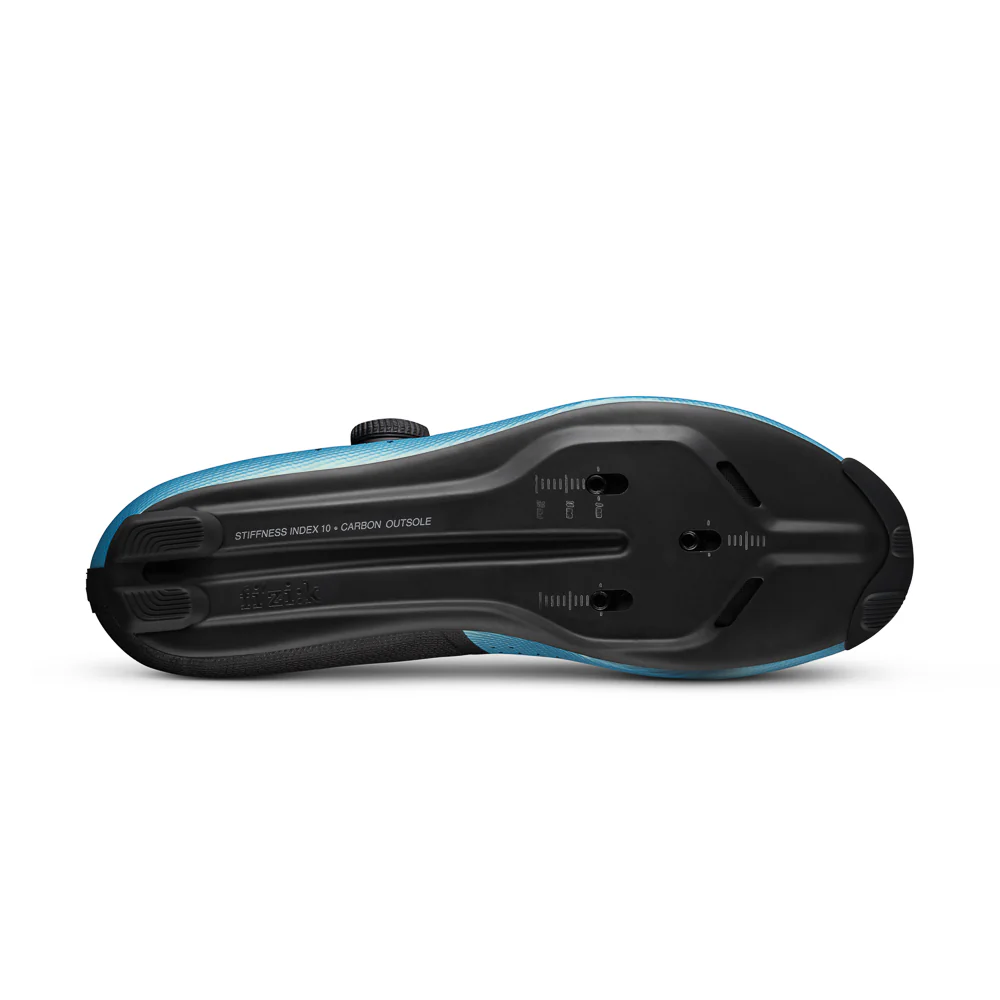 FIZIK Zapatillas de Bicicleta Tempo Decos Carbon | Iridescent Light Blue - Image 3