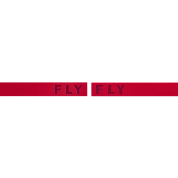 Fly Racing Antiparras Zone Pro Red W/ Red Mirror/Amber Lens - Image 2