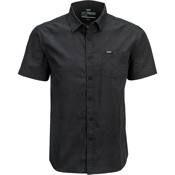 Fly Racing Fly Button Up Shirt Black