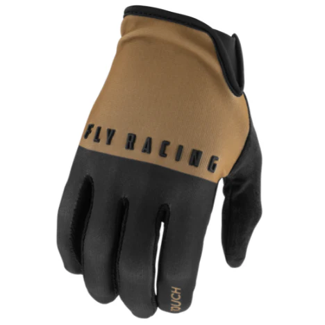 Fly Racing Media Gloves Dark Khaki/Black