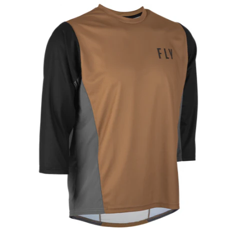 Fly Racing Ripa 3/4 Sleeve Jersey Dark Khaki/Black