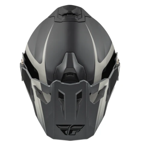 Fly Racing Trekker Pulse Helmet Black/Grey - Image 3