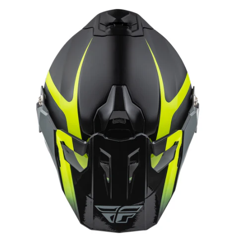 Fly Racing Trekker Pulse Helmet Black/Hi-Vis - Image 3