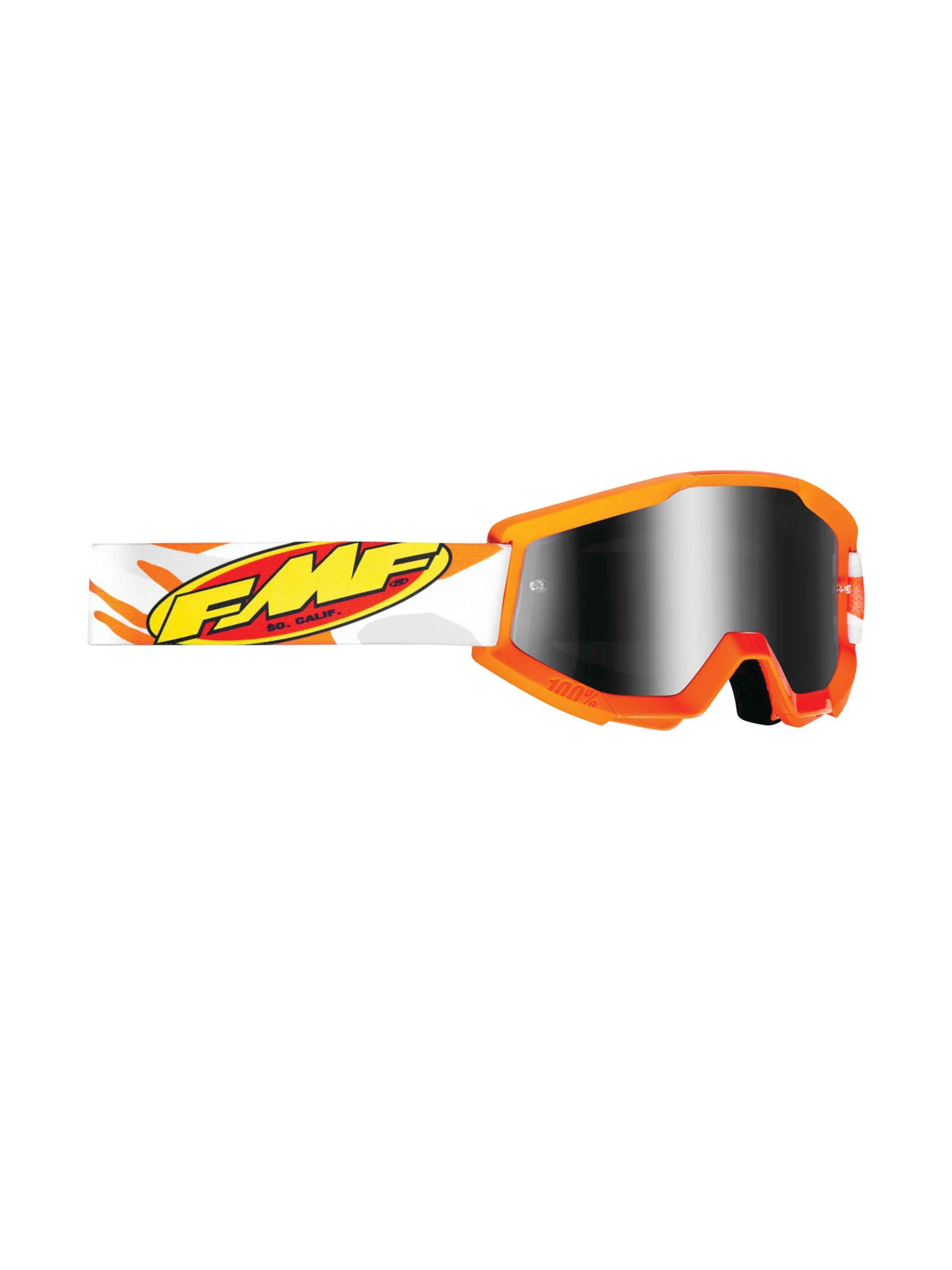 FMF Antiparra Powercore Assault Gris Mica Mirror