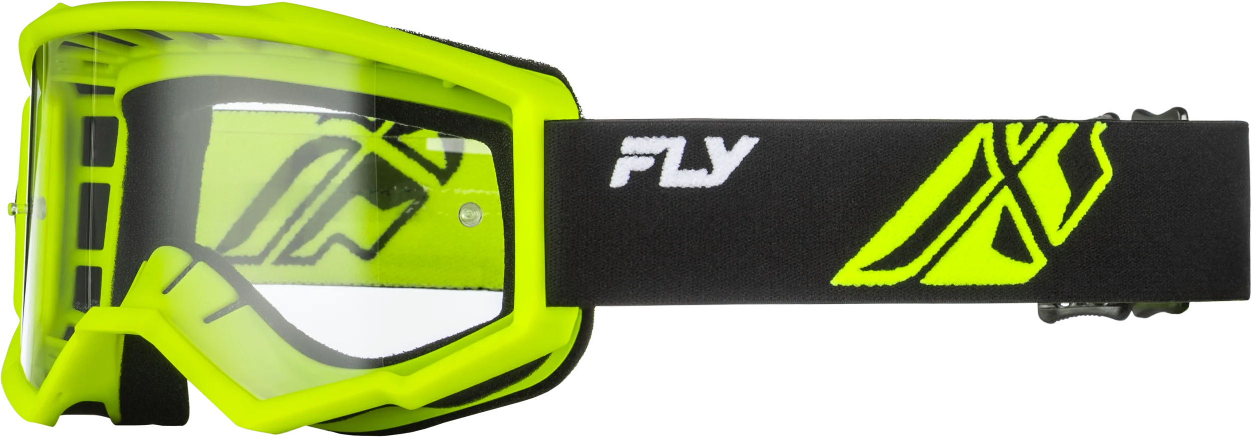 Focus Goggle Black/Hi-Vis W/ Clear Lens