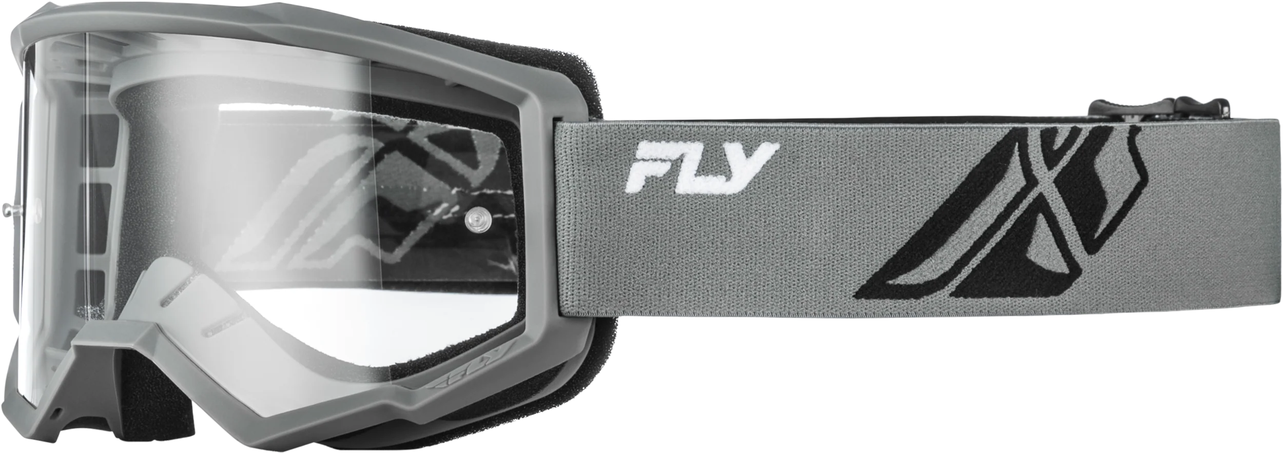 Focus Goggle Grey/Black W/ Clear Lens