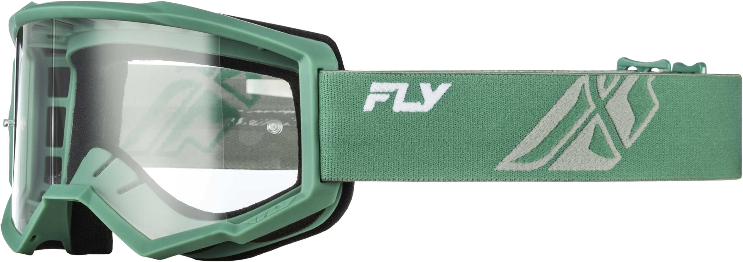 Focus Goggle Olive/Grey W/ Clear Lens