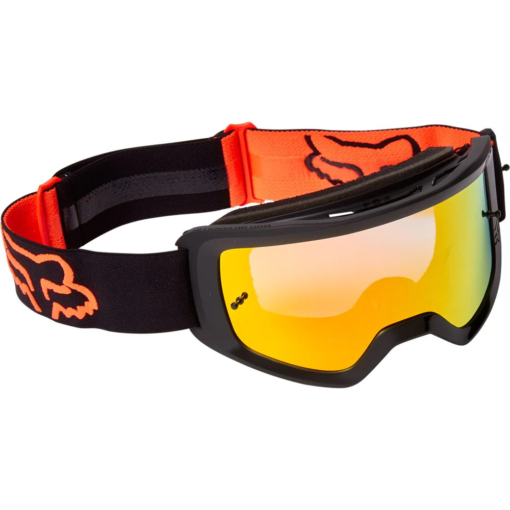 FOX Antiparra Moto Main Stray Espejada Negro