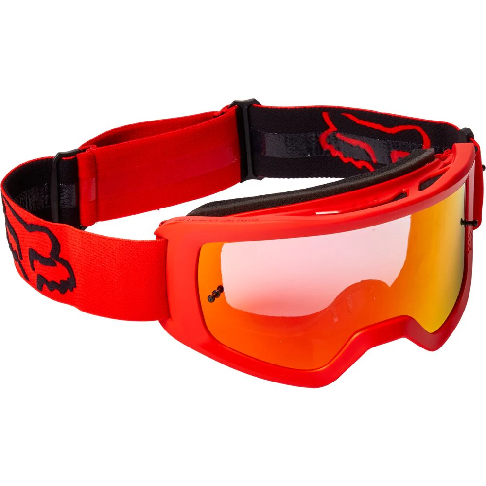 FOX Antiparra Moto Main Stray Espejada Rojo