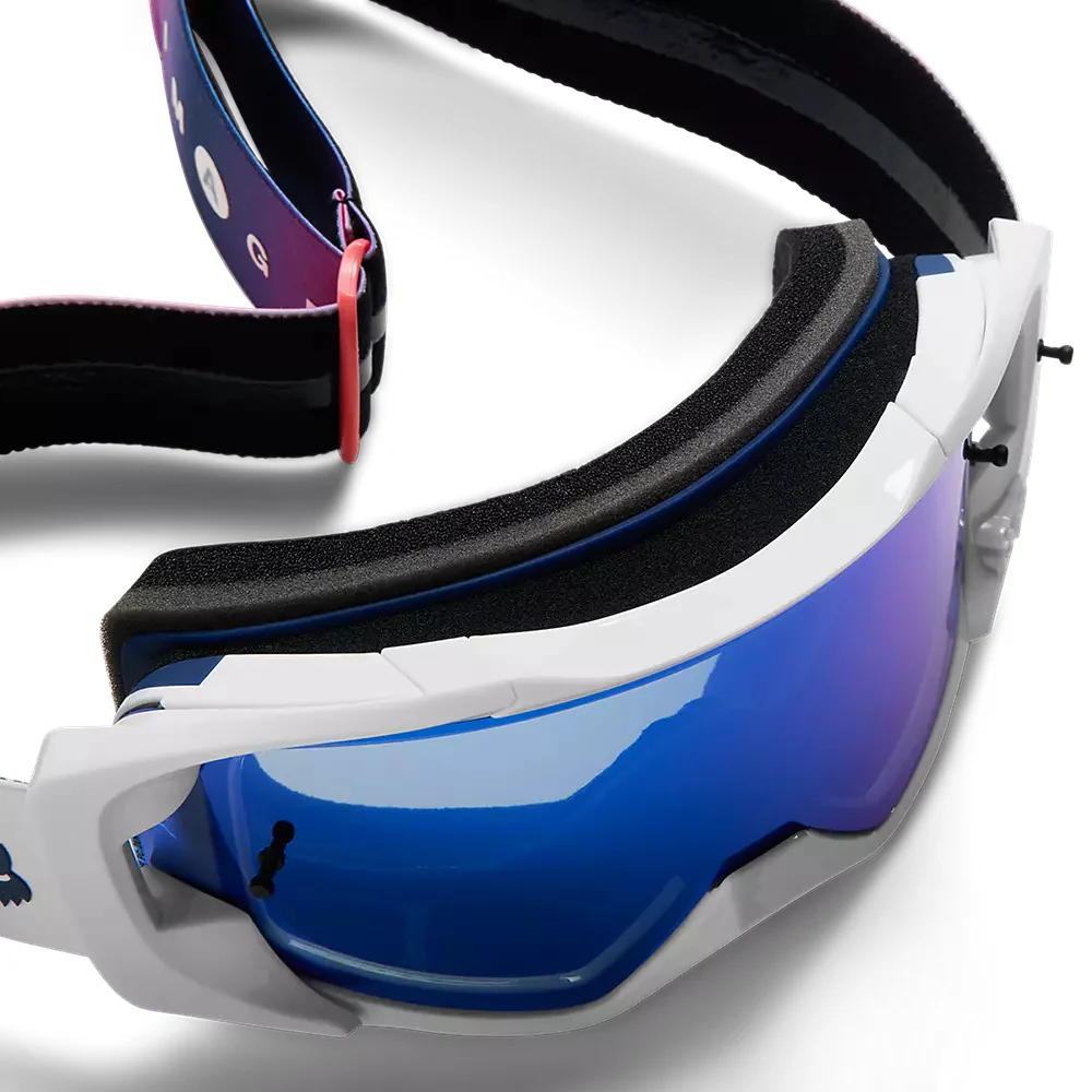 FOX Antiparra Moto Vue Ryvr Edicion Limitada Blanco/Azul/Rosado - Image 5