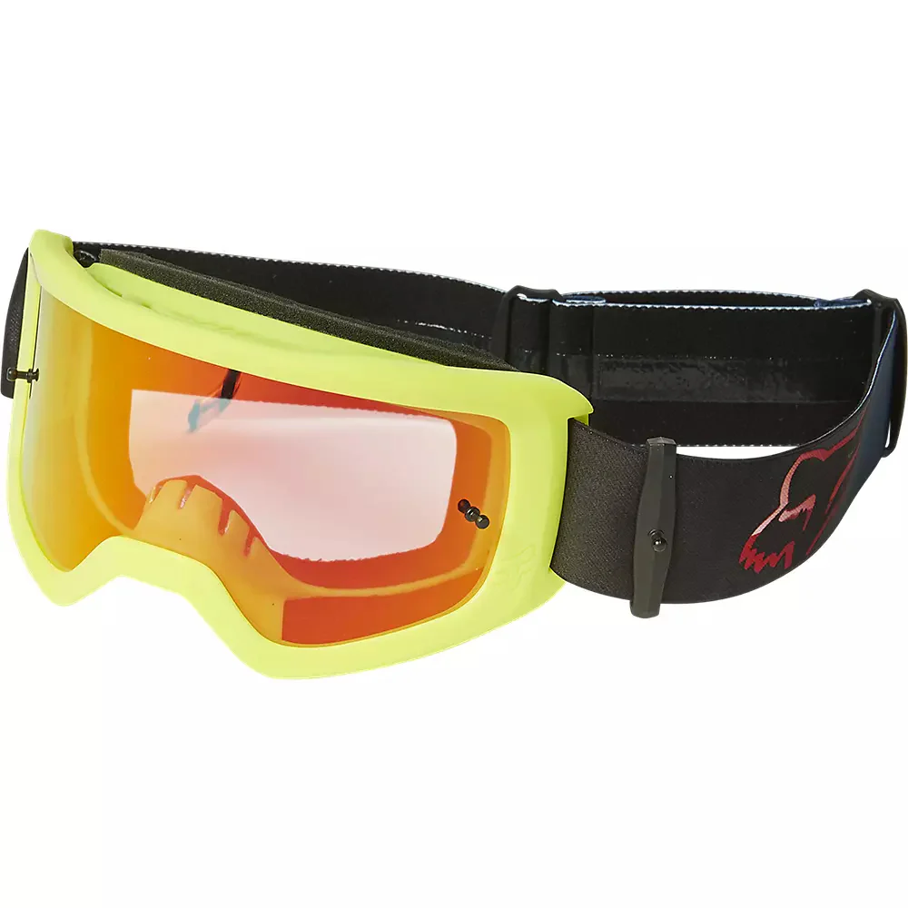 FOX Antiparras Moto Main Venz Spark Amarillo/Negro - Image 2