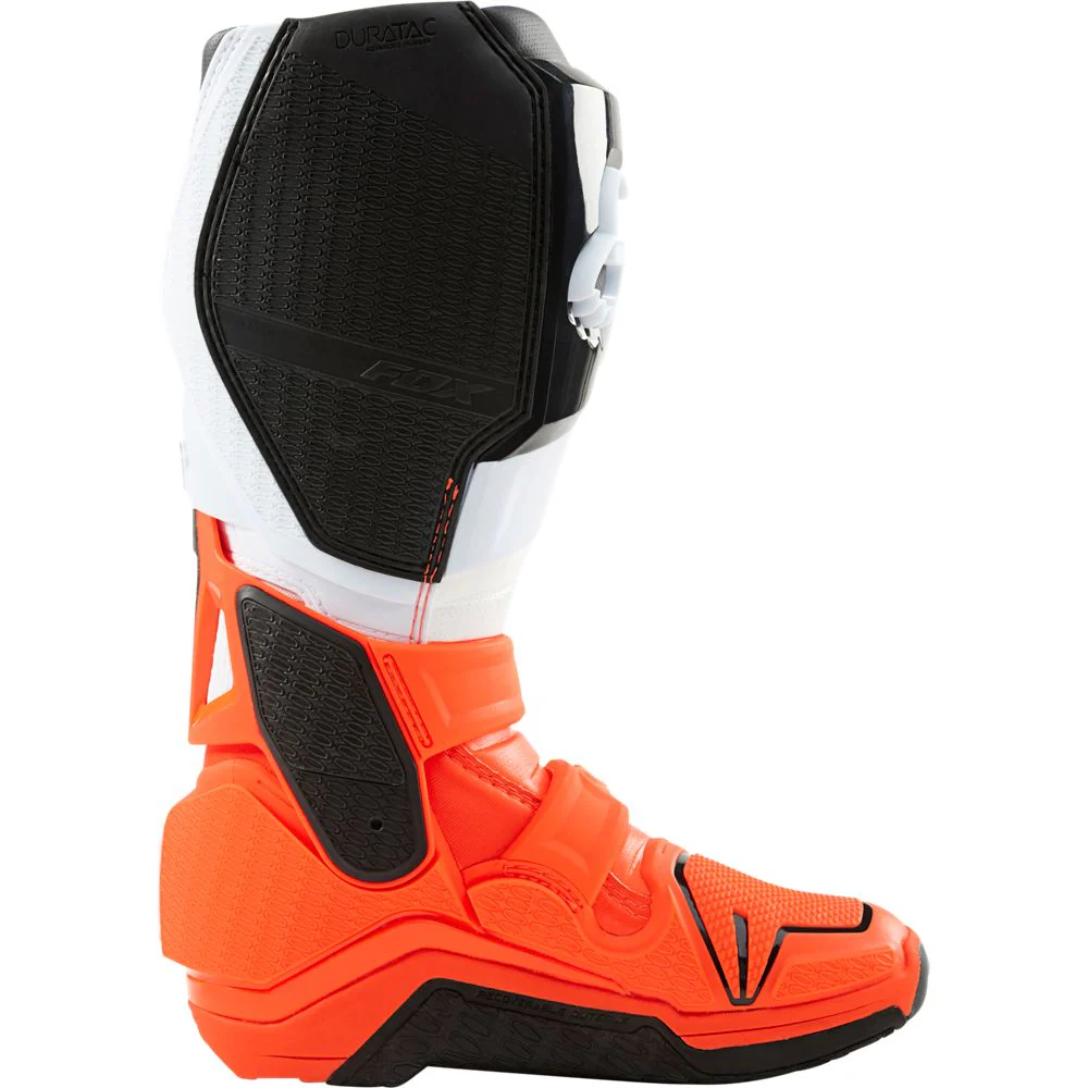 FOX Botas Moto Instinct Naranjo/Blanco - Image 3