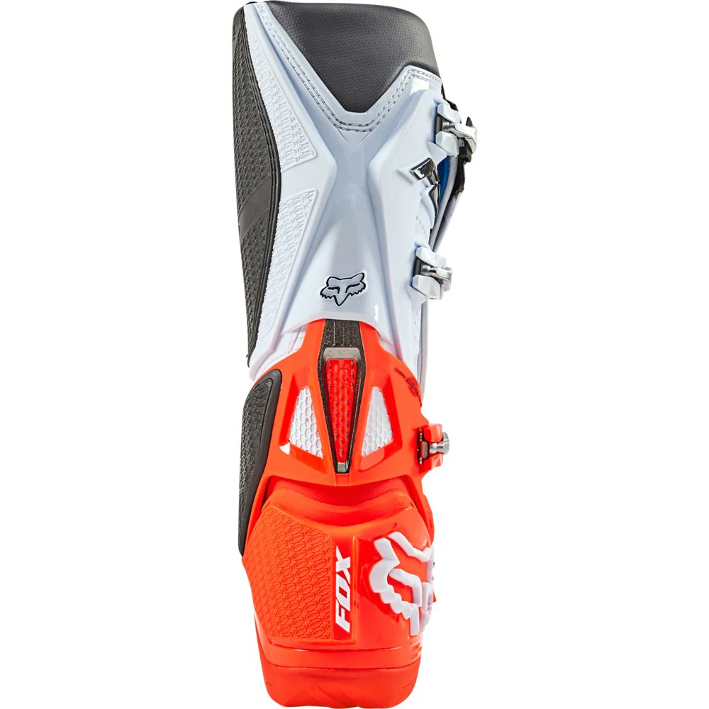 FOX Botas Moto Instinct Naranjo/Blanco - Image 4