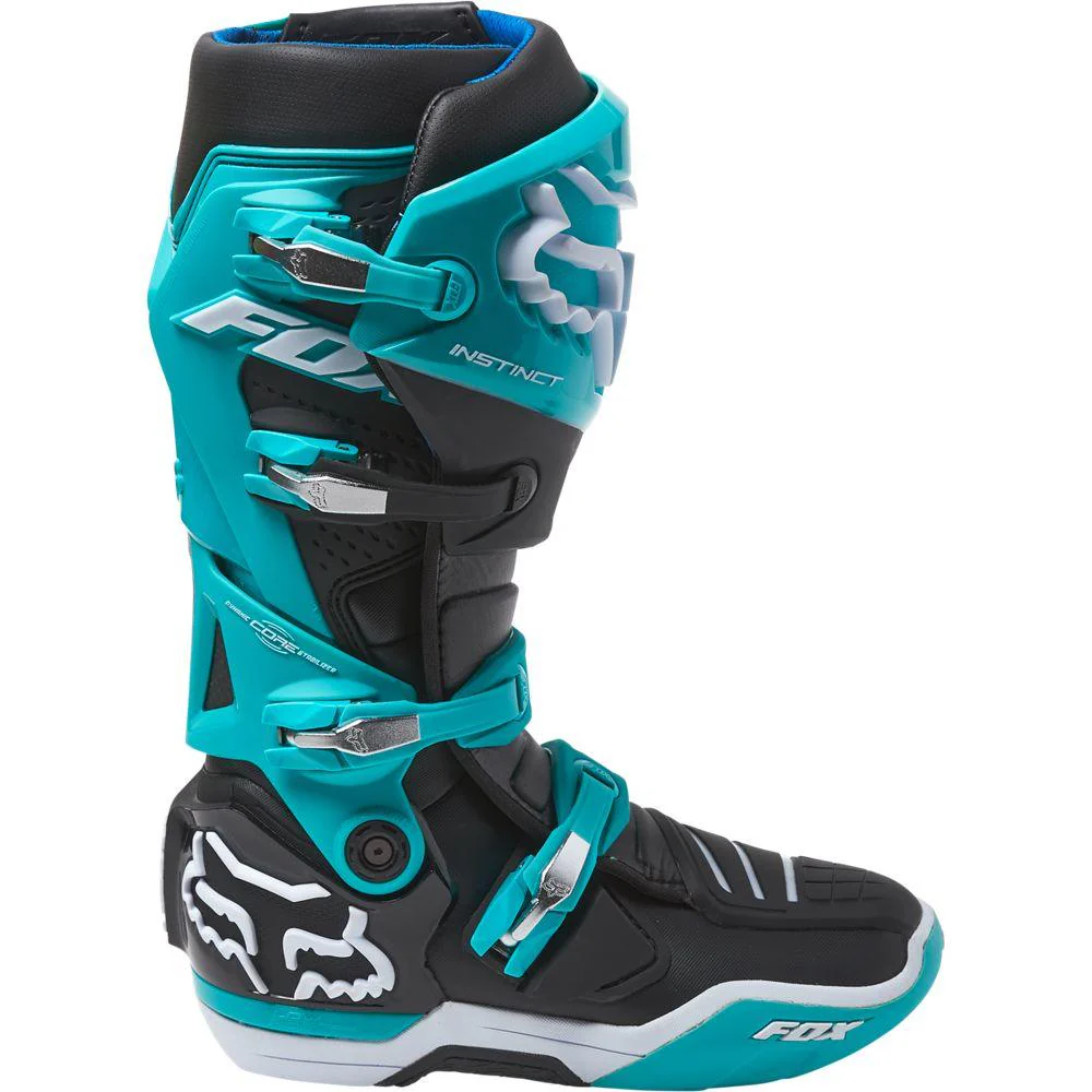 FOX Botas Moto Instinct Verde - Image 2